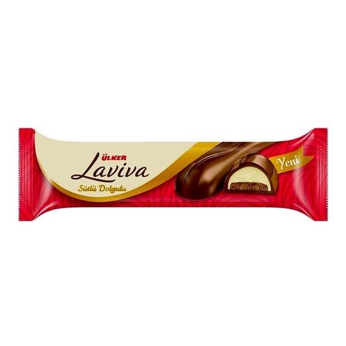 Ulker Laviva Milk Cream Filling Chocolate Bar 35 g - Ulker Laviva Milk Cream Filling Chocolate Bar 35 g