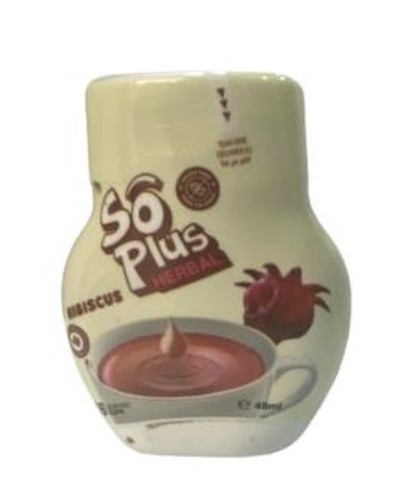 So Plus Herbal Hibiscus Water Enhancer 48 ml - So Plus Herbal Hibiscus Water Enhancer 48 ml