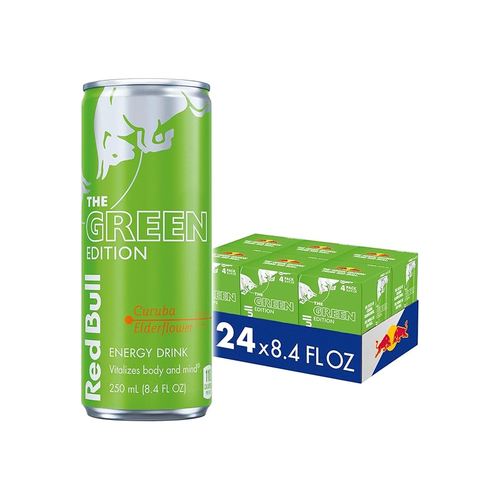 Carton Red Bull Arabic The Summer Edition Curuba Elderflower 24 PCS X 250 ML - Carton Red Bull Arabic The Summer Edition Curuba Elderflower 24 PCS X 250 ML