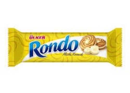 Ulker Rondo Sandwich Banana Cream 61 g - Ulker Rondo Sandwich Banana Cream 61 g