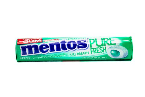 Mentos Pure Fresh Green Tea Extract 15.75 g - Mentos Pure Fresh Green Tea Extract 15.75 g