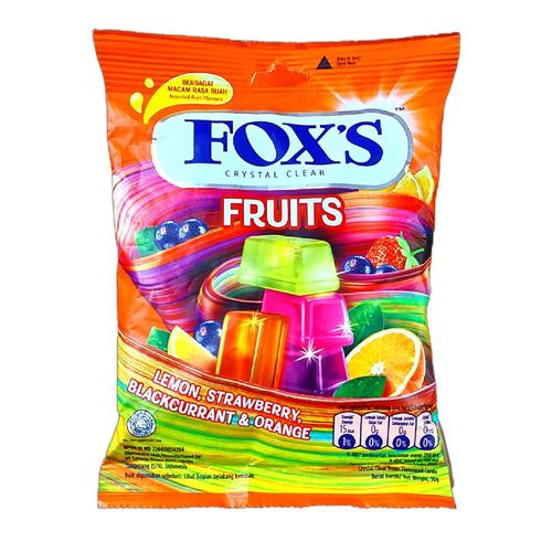 Foxs Fruits Candy 90 g - Foxs Fruits Candy 90 g