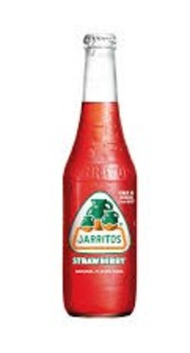 Jarritos Strawberry Natural Flavor Soda 370 ml - Jarritos Strawberry Natural Flavor Soda 370 ml