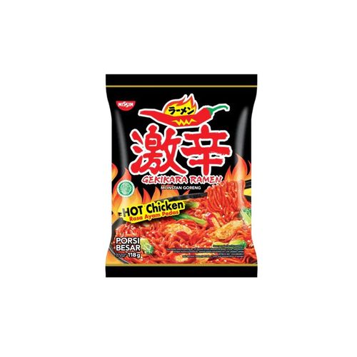 Nissin Gekikara Ramen Hot Chicken 118 g - Nissin Gekikara Ramen Hot Chicken 118 g