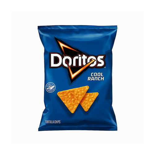 Doritos Cool Ranch Tortilla Chips U.S.A 92.1 g - Doritos Cool Ranch Tortilla Chips 92.1 g