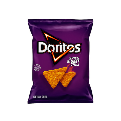Doritos Spice Sweet Chili Tortilla Chips U.S.A 92.1 g - Doritos Spice Sweet Chili Tortilla Chips 92.1 g