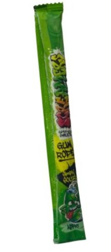 Zed Candy Screamers Gum Rope Sour Candy Apple 17 g - Zed Candy Screamers Gum Rope Sour Candy Apple 17 g