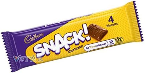 Cadbury Snack Chocolate Shortcake Biscuits 40 g - Cadbury Snack Chocolate Shortcake Biscuits 40 g