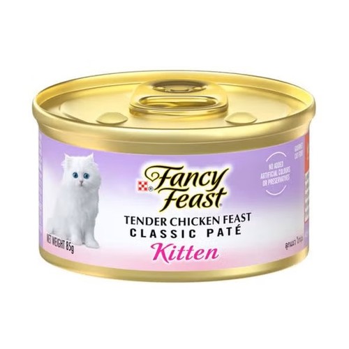 Fancy Feast Tender Chicken Classic Pate For Kitten 85 g - Fancy Feast Tender Chicken Classic Pate For Kitten 85 g