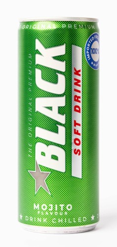 Black Mojito Flavored Soft Drink 250 ml - Black Mojito Flavored Soft Drink 250 ml