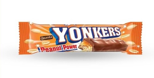 Quanta Yonkers Peanut Power Chocolate 28 g - Quanta Yonkers Peanut Power Chocolate 28 g