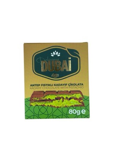 Artu Dubai Chocolate with Pistachio 80 g - Artu Dubai Chocolate with Pistachio 80 g