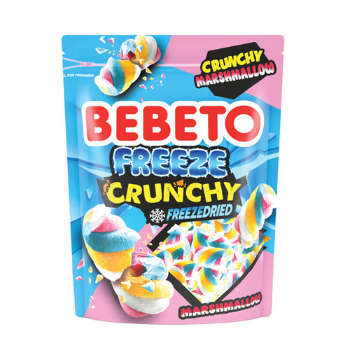Bebeto Freeze Dried Crunchy Marshmallow 35 g - Bebeto Freeze Dried Crunchy Marshmallow 35 g