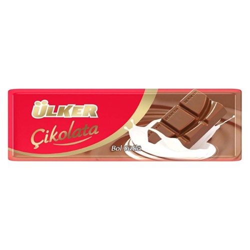 Ulker Chocolate With Extra Milk 30 g - Ulker Chocolate With Extra Milk 30 g