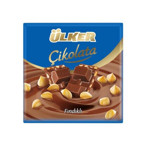 Ulker Chocolate Hazelnut Tablet 60 g - Ulker Chocolate Hazelnut Tablet 60 g