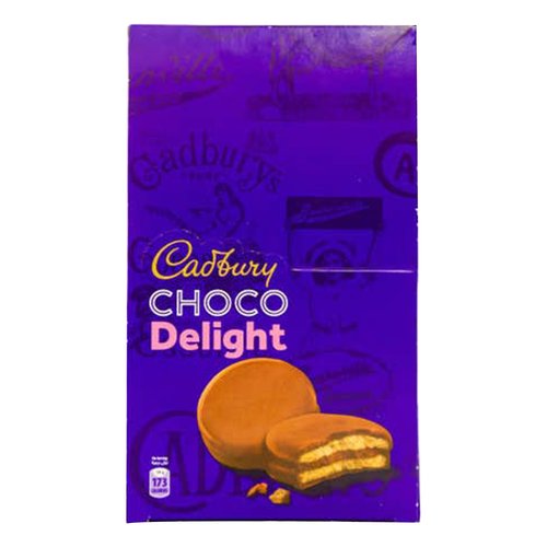 Cadbury Choco Delight Biscuits 9 PCS X 34 g - Cadbury Choco Delight Biscuits 9 PCS X 34 g