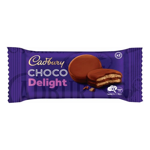 Cadbury Choco Delight Biscuits 34 g - Cadbury Choco Delight Biscuits 34 g
