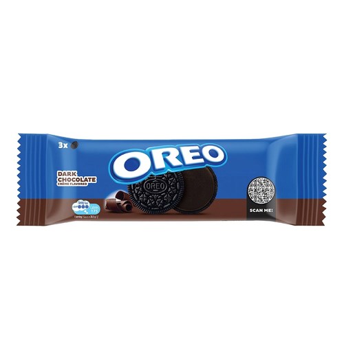 Oreo Dark Chocolate Cookies Sandwich Biscuits 35.5 g - Oreo Dark Chocolate Cookies Sandwich Biscuits 35.5 g