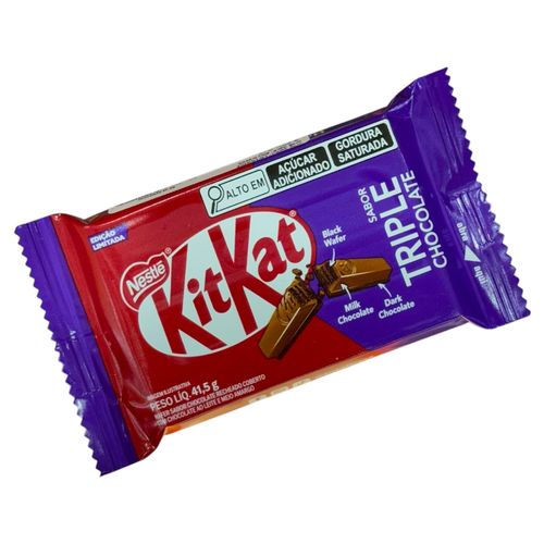 Nestle Kitkat Triple Chocolate Ba 41.5 g - Nestle Kitkat Triple Chocolate Ba 41.5 g