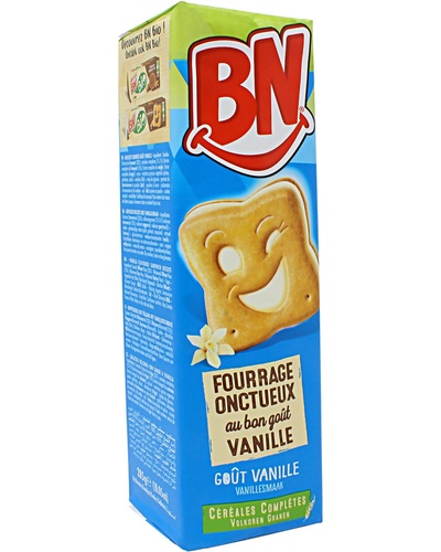 BN Vanilla Flavour Biscuit 285 g - BN Vanilla Flavour Biscuit 285 g