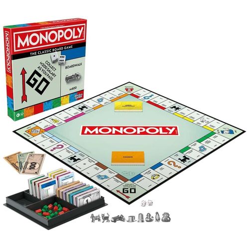 Hasbro Monopoly Classic Board Game - Hasbro Monopoly Classic Board Game