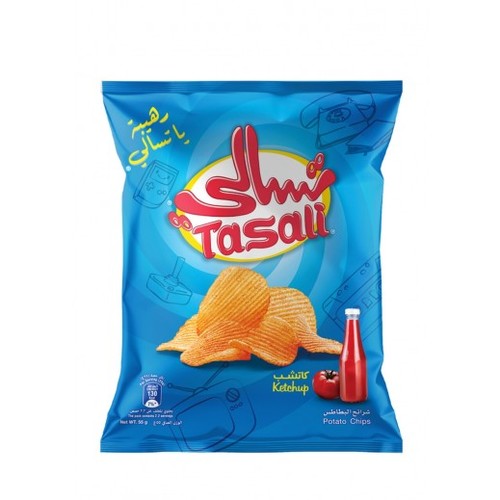تسالي بنكهة الكاتشب 55 غم - تسالي بنكهة الكاتشب 55 غم