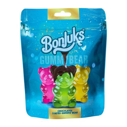 Bonjuks Chocolate Coated Jelly Bears 70 g - Bonjuks Chocolate Coated Jelly Bears 70 g