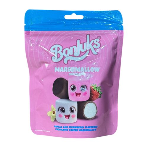 Bonjuks Milk Chocolate Filled Marshmallow 50 g - Bonjuks Milk Chocolate Filled Marshmallow 50 g