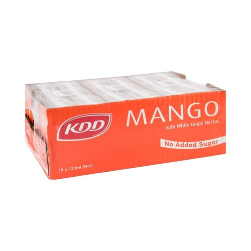 Kdd Mango Juice 40 Pcs X 125 ml - Kdd Mango Juice 40 Pcs X 125 ml