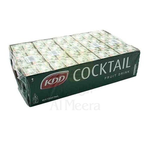Kdd Cocktail Juice 40 Pcs X 125 ml - Kdd Cocktail Juice 40 Pcs X 125 ml