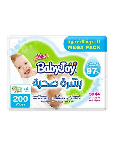 Baby Joy Wet Wipes Healthy Skin 50 Pieces - Baby Joy Wet Wipes Healthy Skin 50 Pieces