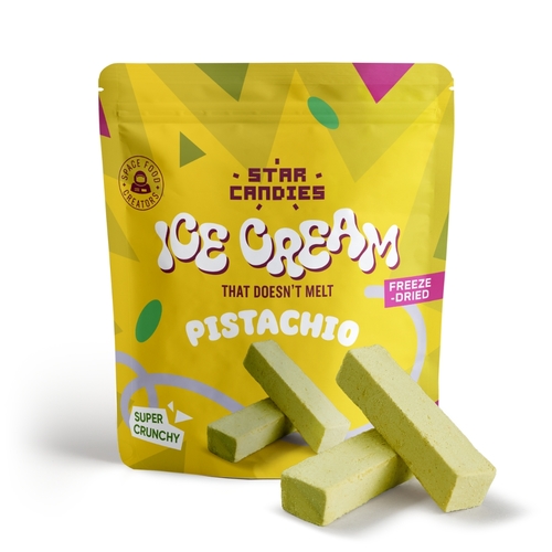 Star Candies Freeze Dried Pistachio Ice Cream Candy 16 g - Star Candies Freeze Dried Pistachio Ice Cream Candy 16 g