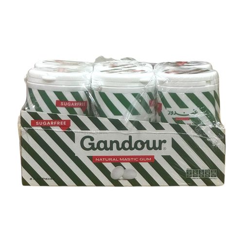 Gandour Mastic Gums Sugar Free 6 X 32 Pcs - Gandour Mastic Gums Sugar Free 6 X 32 Pcs