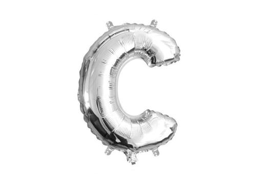 DSD Balloon Silver Letter C Uninflated 1 Pcs - DSD Balloon Silver Letter C Uninflated 1 Pcs