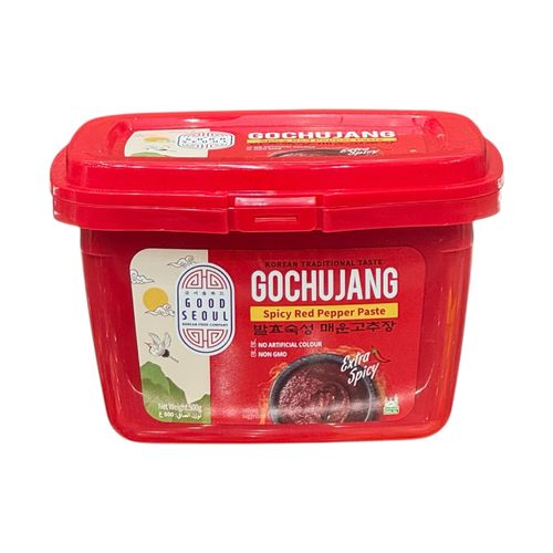 Good Seoul Korean Hot Pepper Paste Gochujang Extra Spicy 500 g - Good Seoul Korean Hot Pepper Paste Gochujang Extra Spicy 500 g