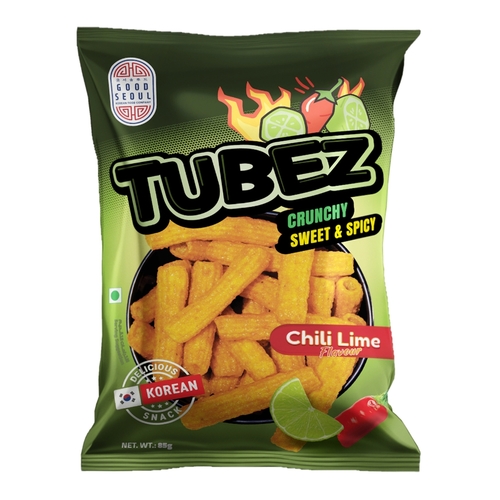 Good Seoul Korean Tubez Chili Lime 85 g - Good Seoul Korean Tubes Chili Lime 85 g