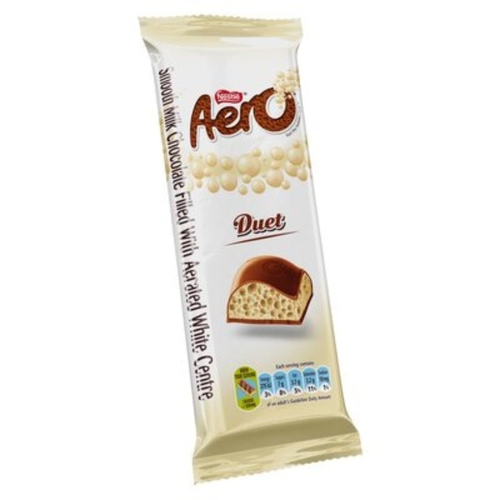Nestle Aero Duet Milk Chocolate 85 g - Nestle Aero Duet Milk Chocolate 85 g