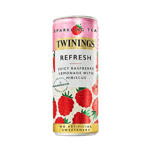 Twinings Boost Raspberry & Lemon Sparkling Tea 250 ml - Twinings Boost Raspberry & Lemon Sparkling Tea 250 ml