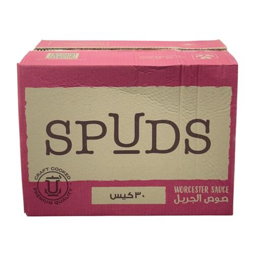Spuds Worcester Sauce Potato Chips Craft Cooked 30 Pcs X 40 g - Spuds Worcester Sauce Potato Chips Craft Cooked 30 Pcs X 40 g
