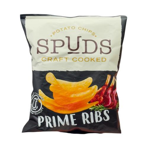 Spuds Prime Ribs Potato Chips Craft Cooked 40 g - Spuds Prime Ribs Potato Chips Craft Cooked 40 g