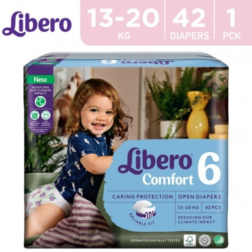 Libero Comfort Baby Diapers Size 6 - 42 Pcs - Libero Comfort Baby Diapers Size 6 - 42 Pcs