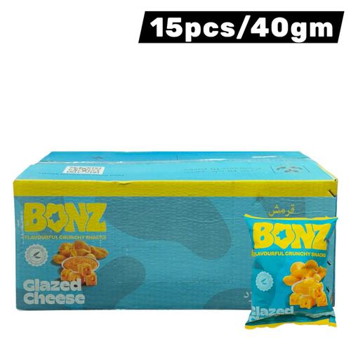 Bonz Glazed Cheese Crunchy Snacks 15 Pcs X 40 g - Bonz Glazed Cheese Crunchy Snacks 15 Pcs X 40 g