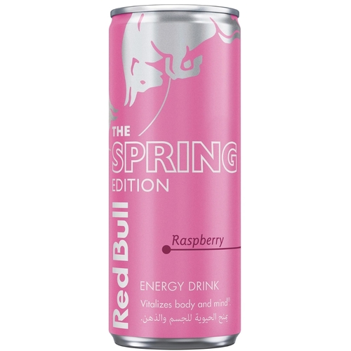 Red Bull The Spring Edition Raspberry Flavour 250 ml - Red Bull The Spring Edition Raspberry Flavour 250 ml