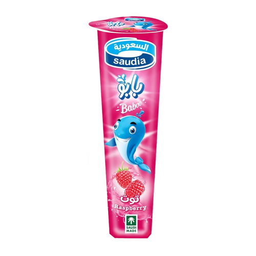 SAUDI Baboo Raspberry Pops 110 ml - SAUDI Baboo Raspberry Pops 110 ml