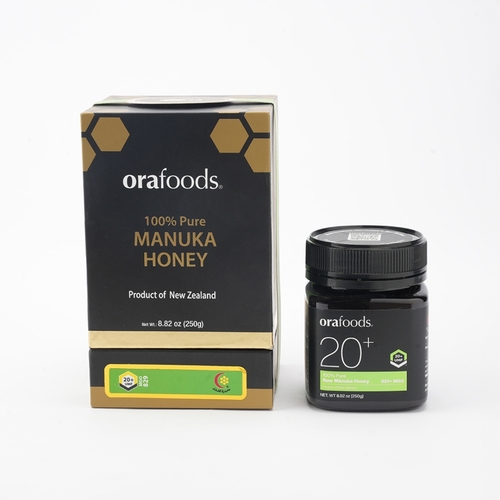 Mujezat Al Shifa New Zealand Manuka Honey UMF +20 Orafoods 250 g - Mujezat Al Shifa New Zealand Manuka Honey UMF +20 Orafoods 250 g