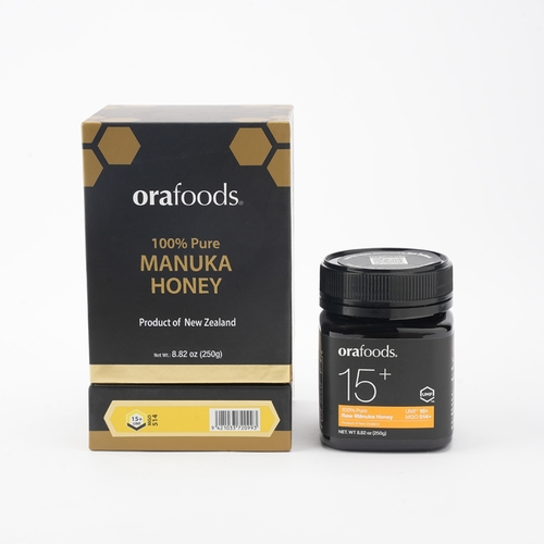 Mujezat Al Shifa New Zealand Manuka Honey UMF +15 Orafoods 250 g - Mujezat Al Shifa New Zealand Manuka Honey UMF +15 Orafoods 250 g