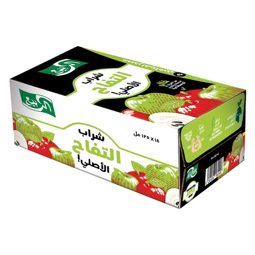 Alrabie Apple Drink 18 PCS X 125 ml - Alrabie Apple Drink 18 PCS X 125 ml