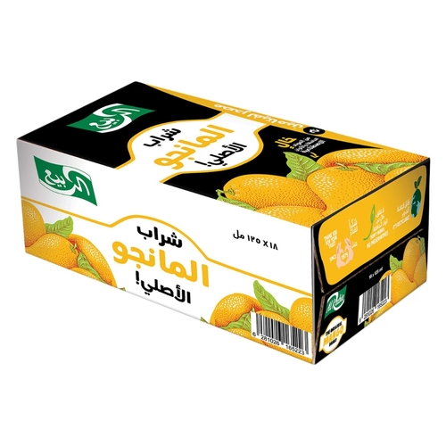 Alrabie Mango Drink 18 PCS X 125 ml - Alrabie Mango Drink 18 PCS X 125 ml