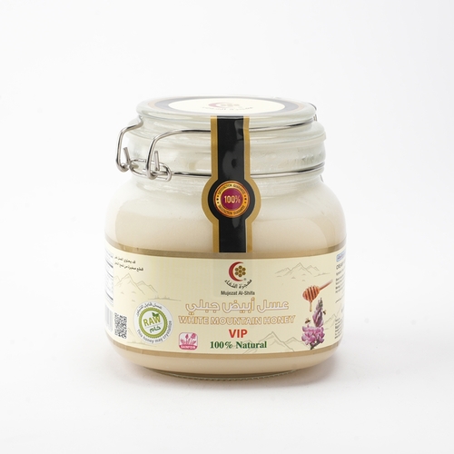 Mujezat Al Shifa White Mountain Honey 500 g - Mujezat Al Shifa White Mountain Honey 500 g