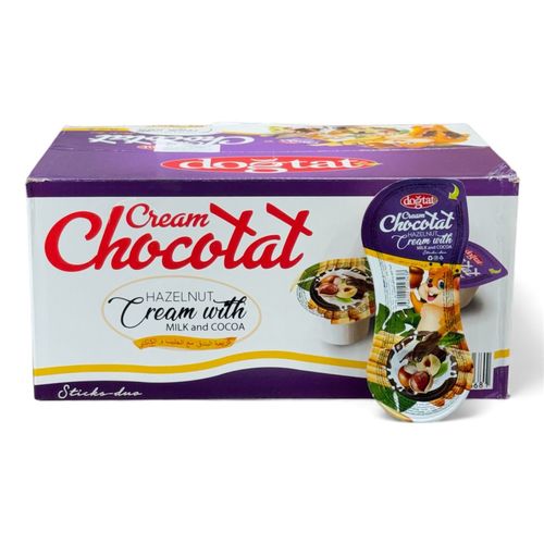 Dogtat Cream Chocotat Hazelnut With Milk & cocoa 24 Pcs X 25 g - Dogtat Cream Chocotat Hazelnut With Milk & cocoa 24 Pcs X 25 g